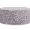 Silky Round pouf, Lilac out/indoor