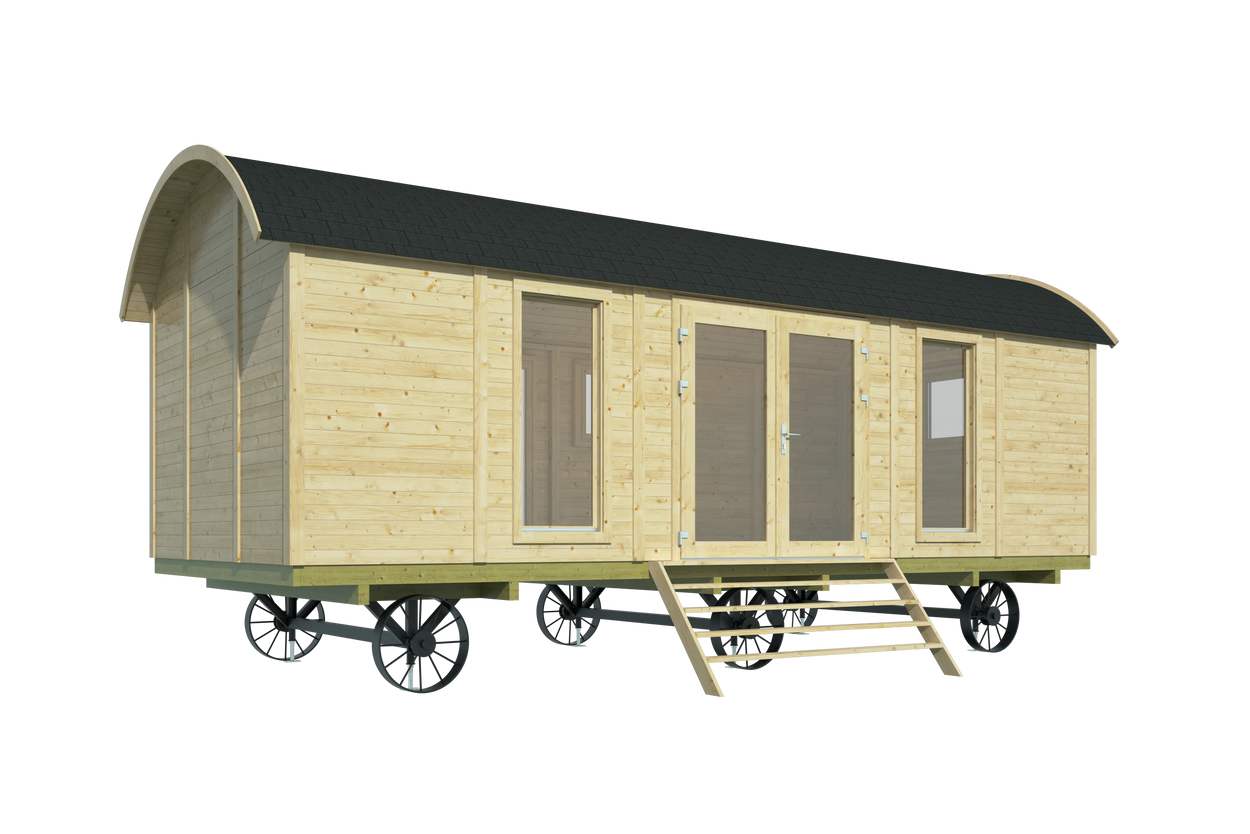 !NIEUW! Pipowagen DAN 720cm bouwpakket / breedte 320cm