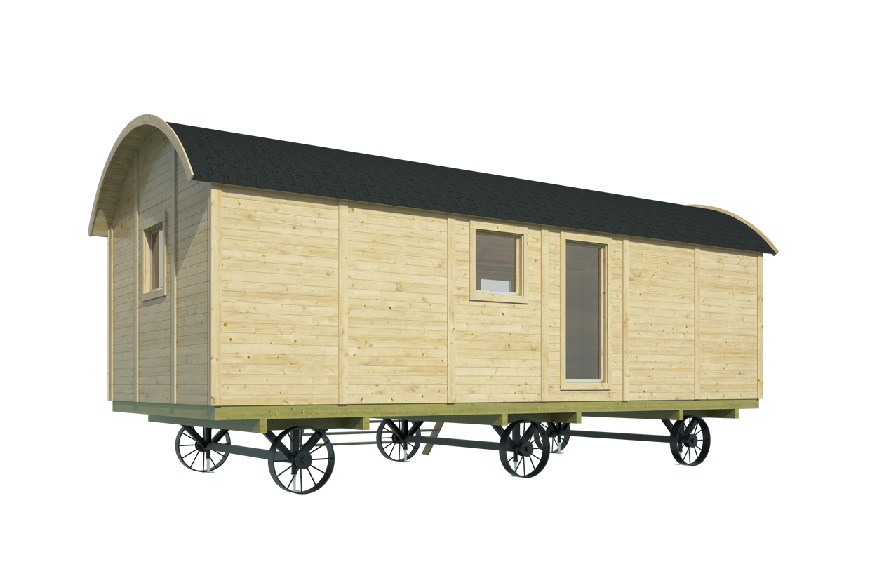 !NIEUW! Pipowagen DAN 720cm bouwpakket / breedte 320cm