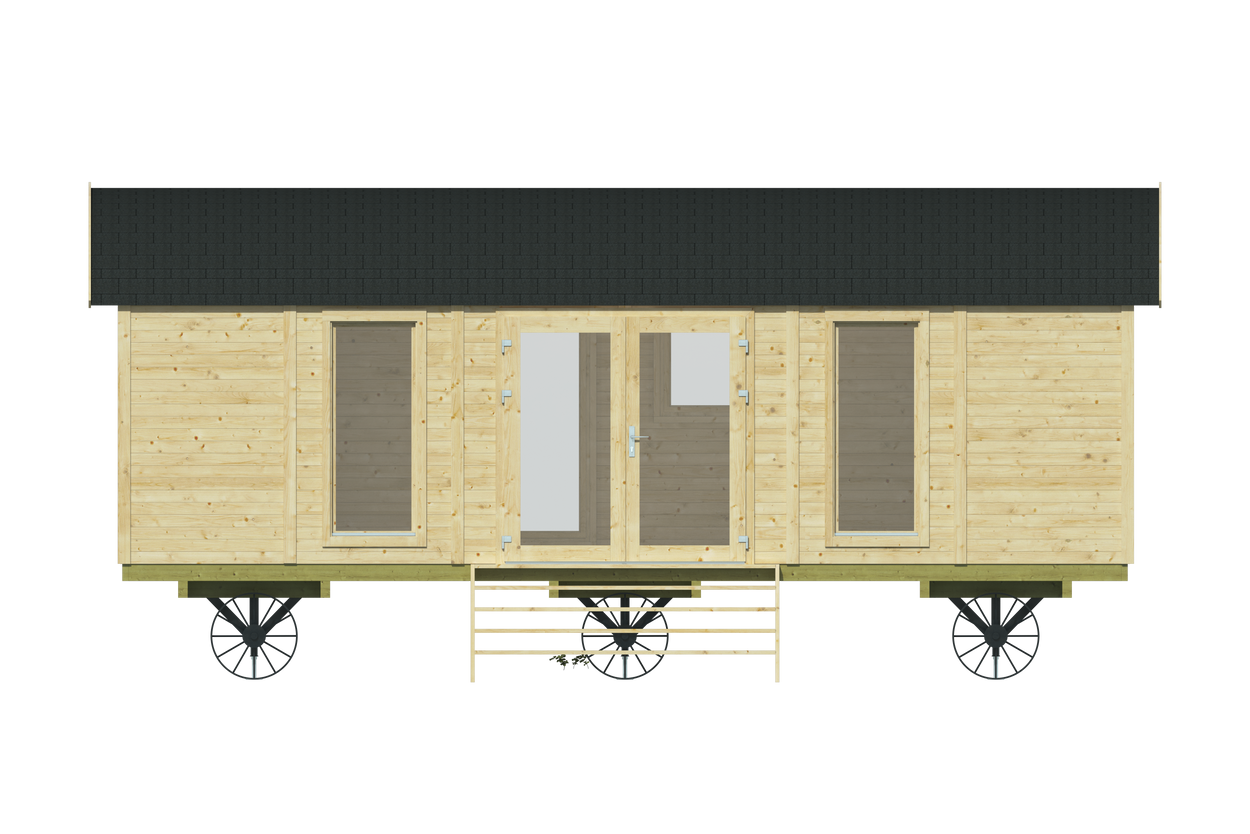 !NIEUW! Pipowagen DAN 720cm bouwpakket / breedte 320cm