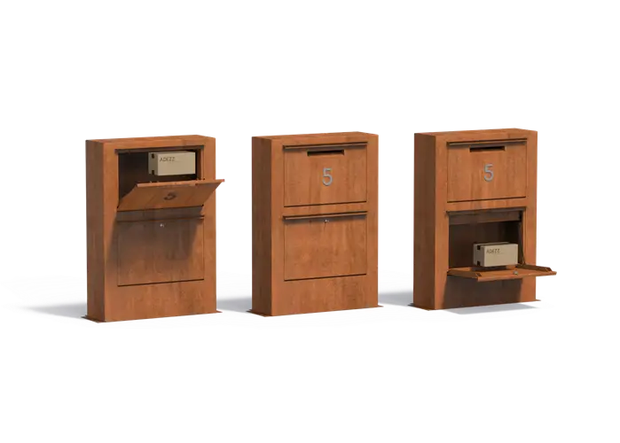 PACA pakket - Cortenstaal