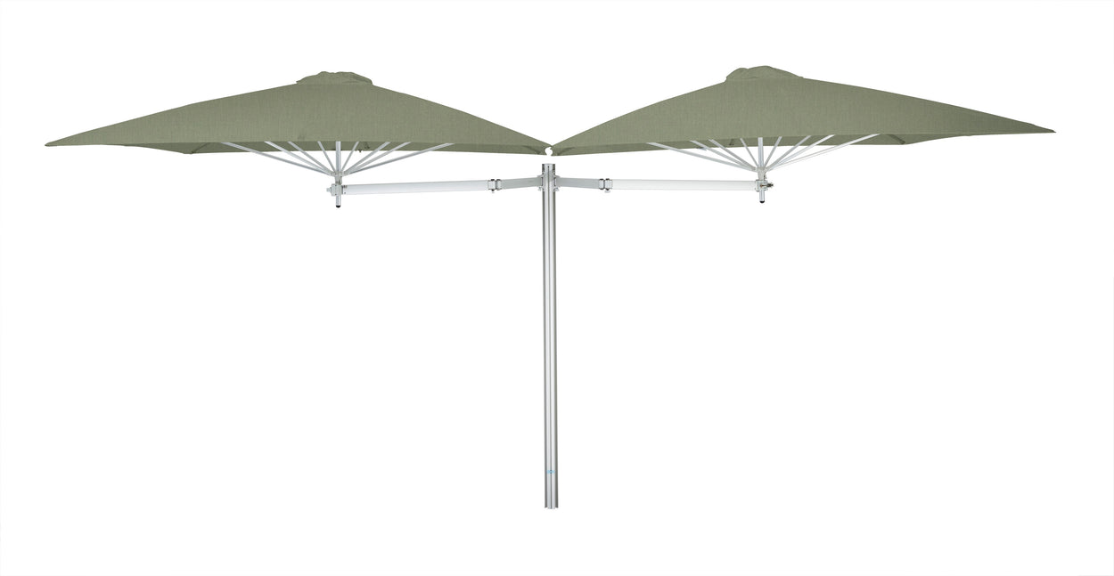 Paraflex standaard - DUO parasol - Vierkant