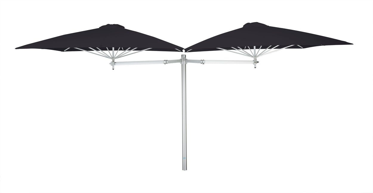 Paraflex standaard - DUO parasol - Vierkant