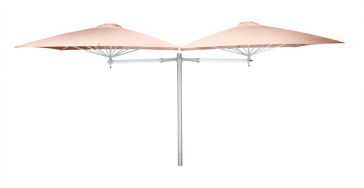 Paraflex standaard - DUO parasol - Vierkant