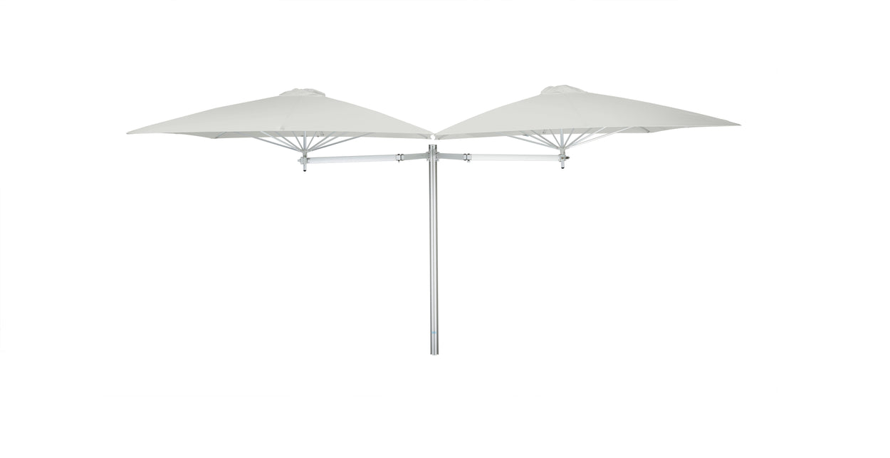 Paraflex standaard - DUO parasol - Vierkant