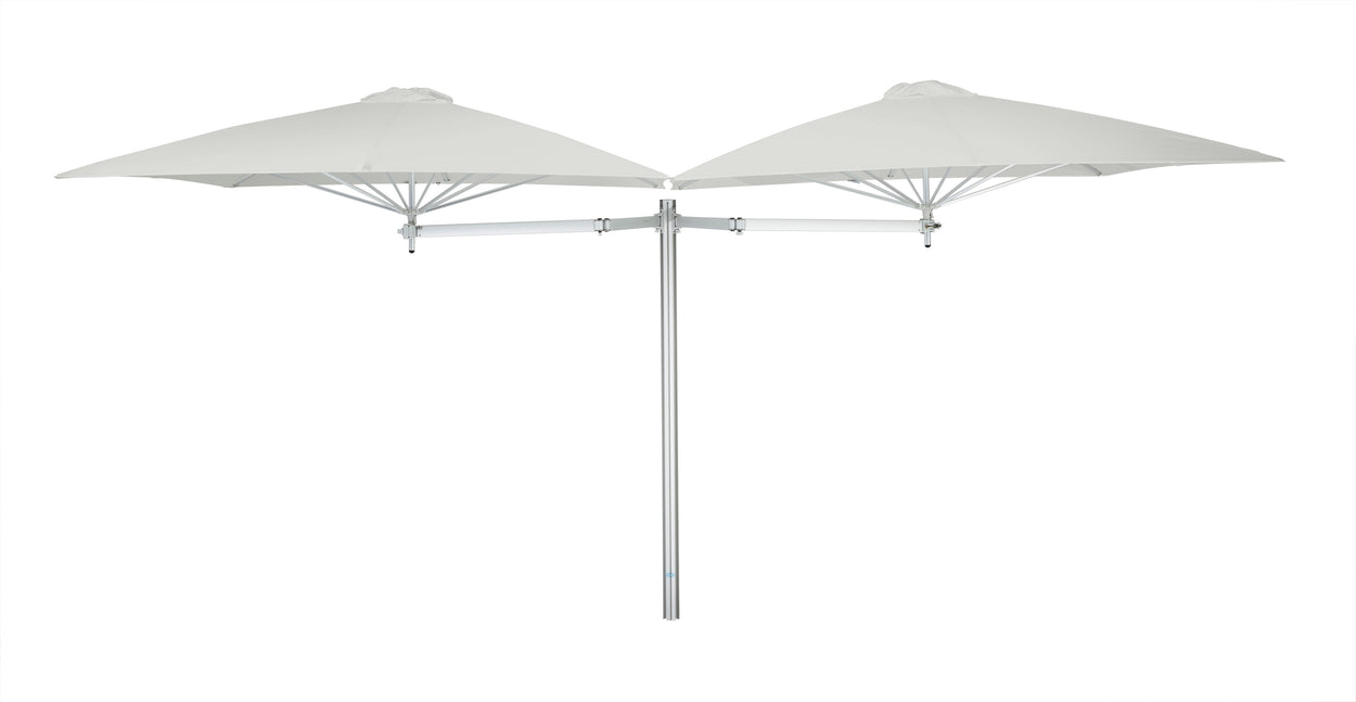 Paraflex standaard - DUO parasol - Vierkant