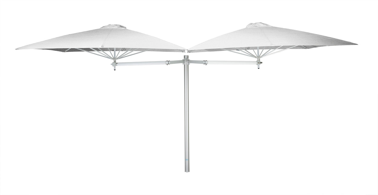 Paraflex standaard - DUO parasol - Vierkant