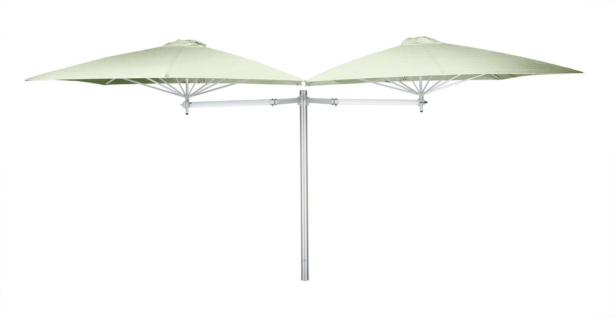 Paraflex standaard - DUO parasol - Vierkant