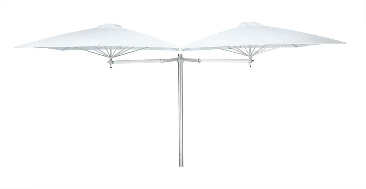 Paraflex standaard - DUO parasol - Vierkant