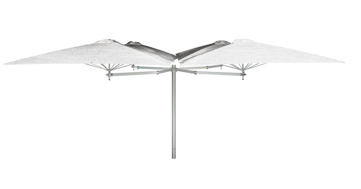 Paraflex standaard - MULTI 4 parasol - Vierkant