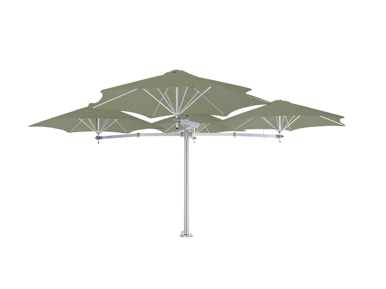 Paraflex standaard - MULTI 4 parasol - Rond