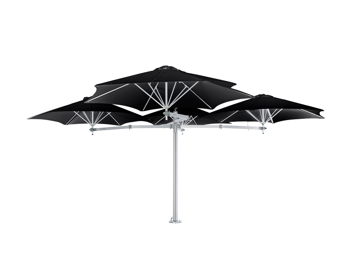 Paraflex standaard - MULTI 4 parasol - Rond