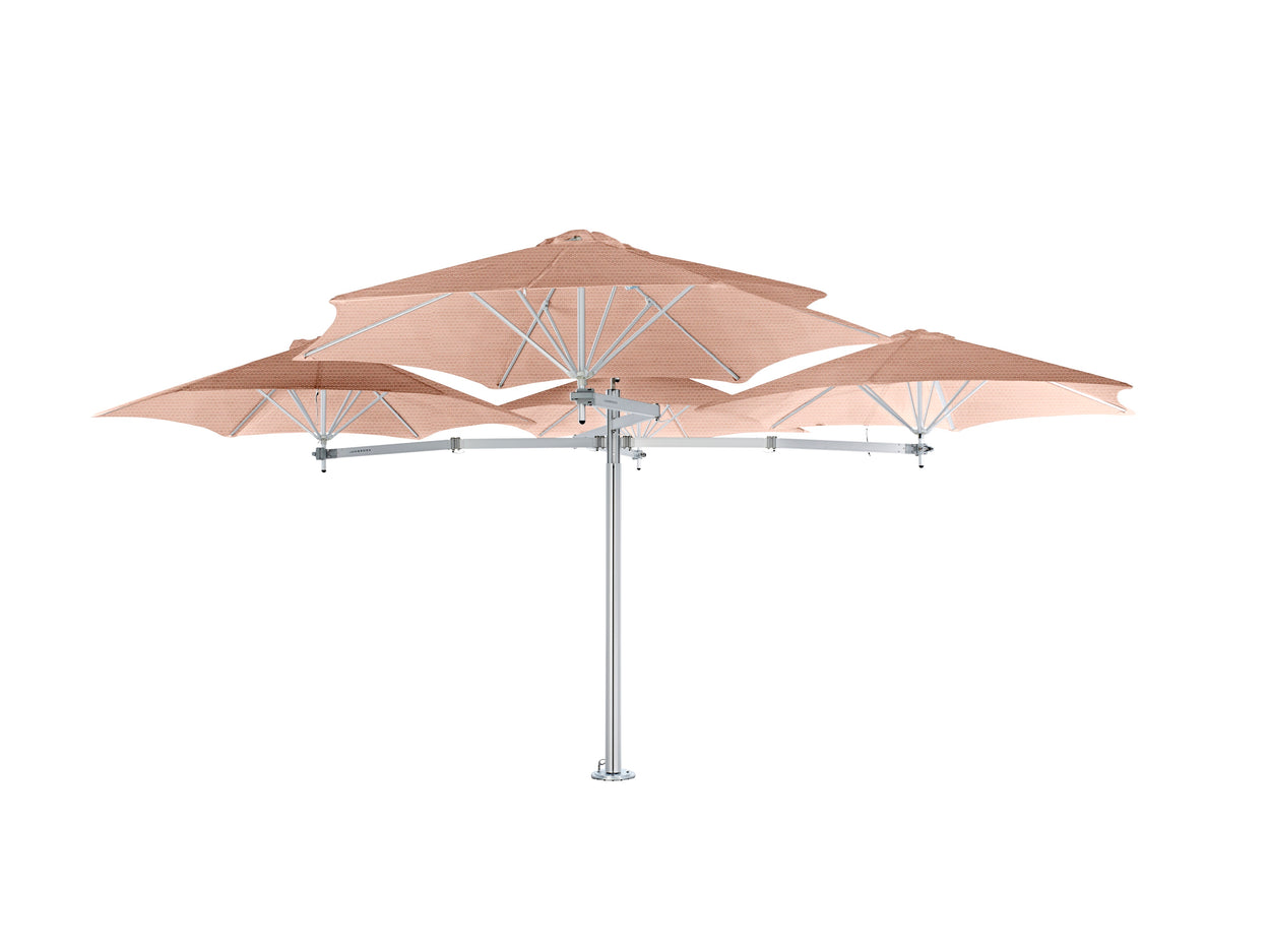 Paraflex standaard - MULTI 4 parasol - Rond