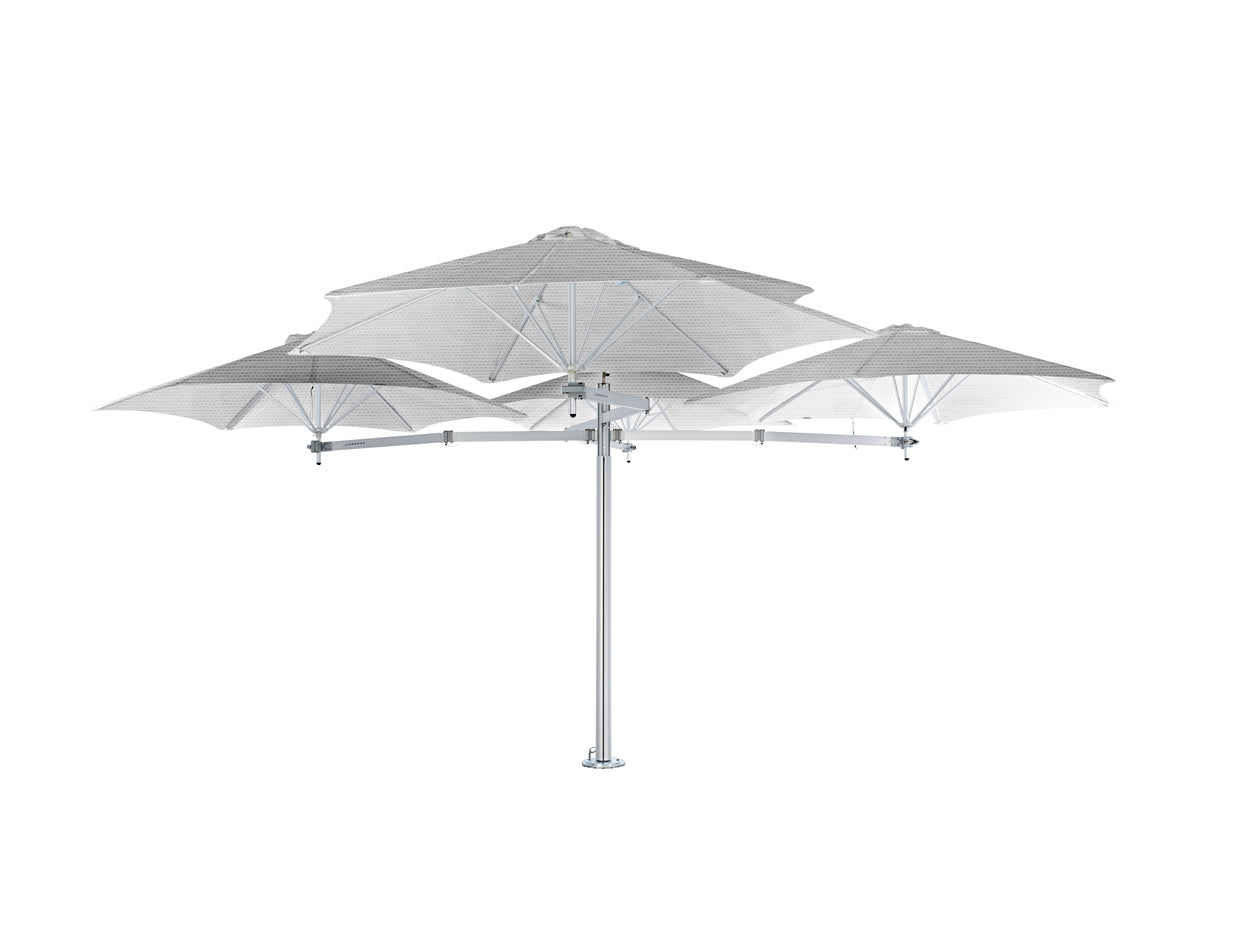 Paraflex standaard - MULTI 4 parasol - Rond