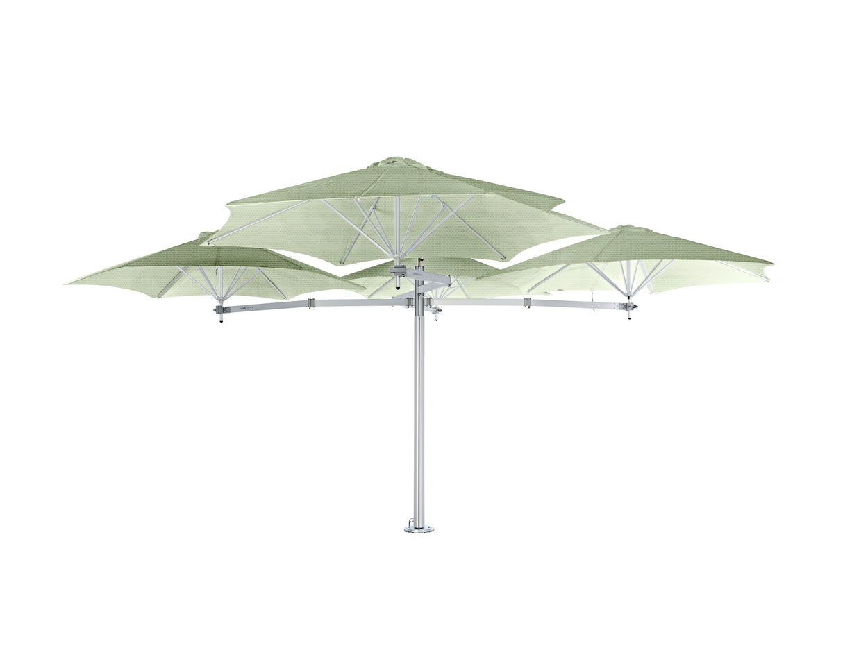 Paraflex standaard - MULTI 4 parasol - Rond