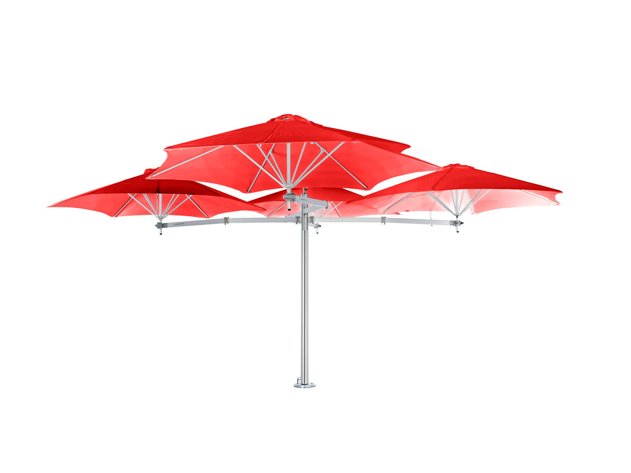 Paraflex standaard - MULTI 4 parasol - Rond