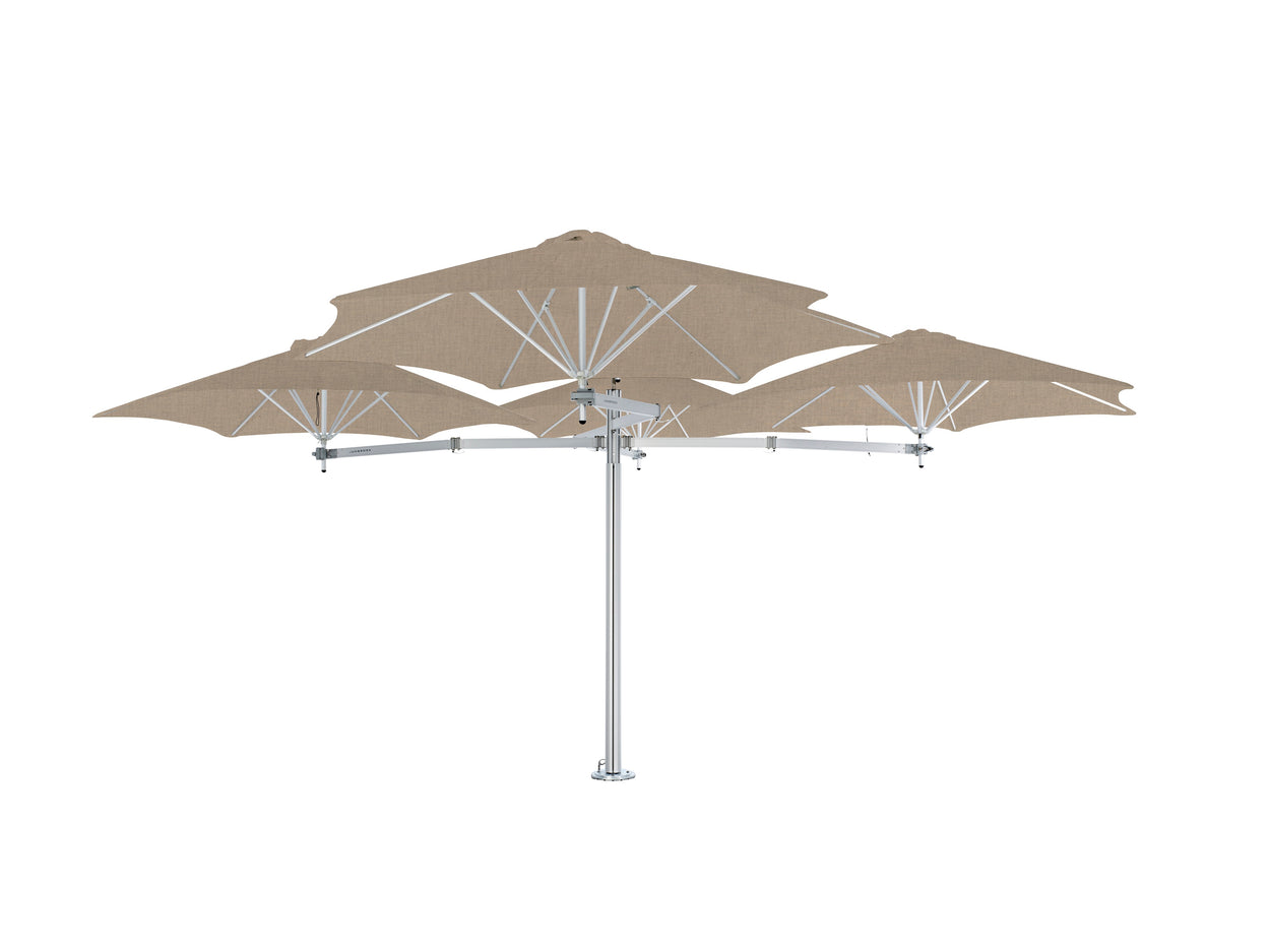 Paraflex standaard - MULTI 4 parasol - Rond