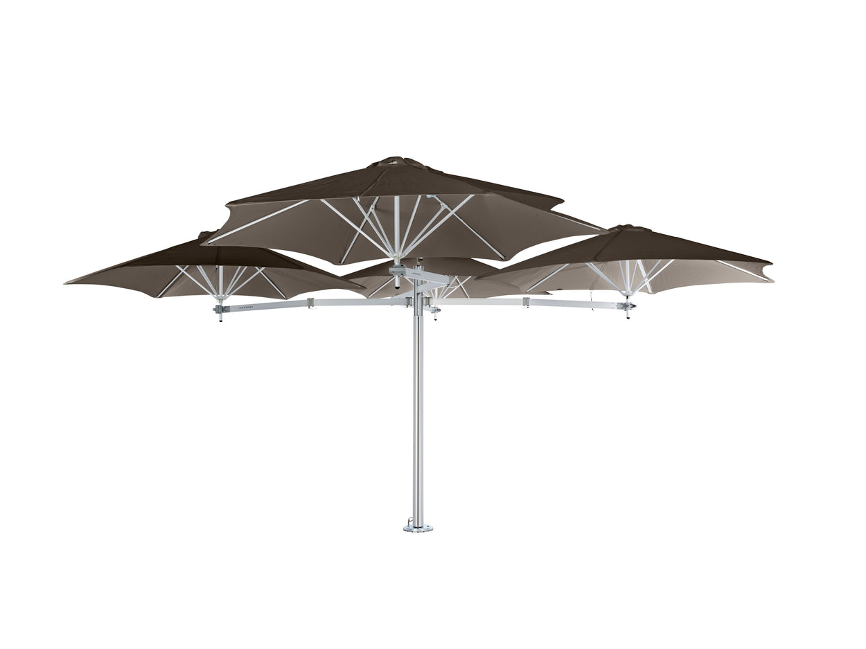 Paraflex standaard - MULTI 4 parasol - Rond