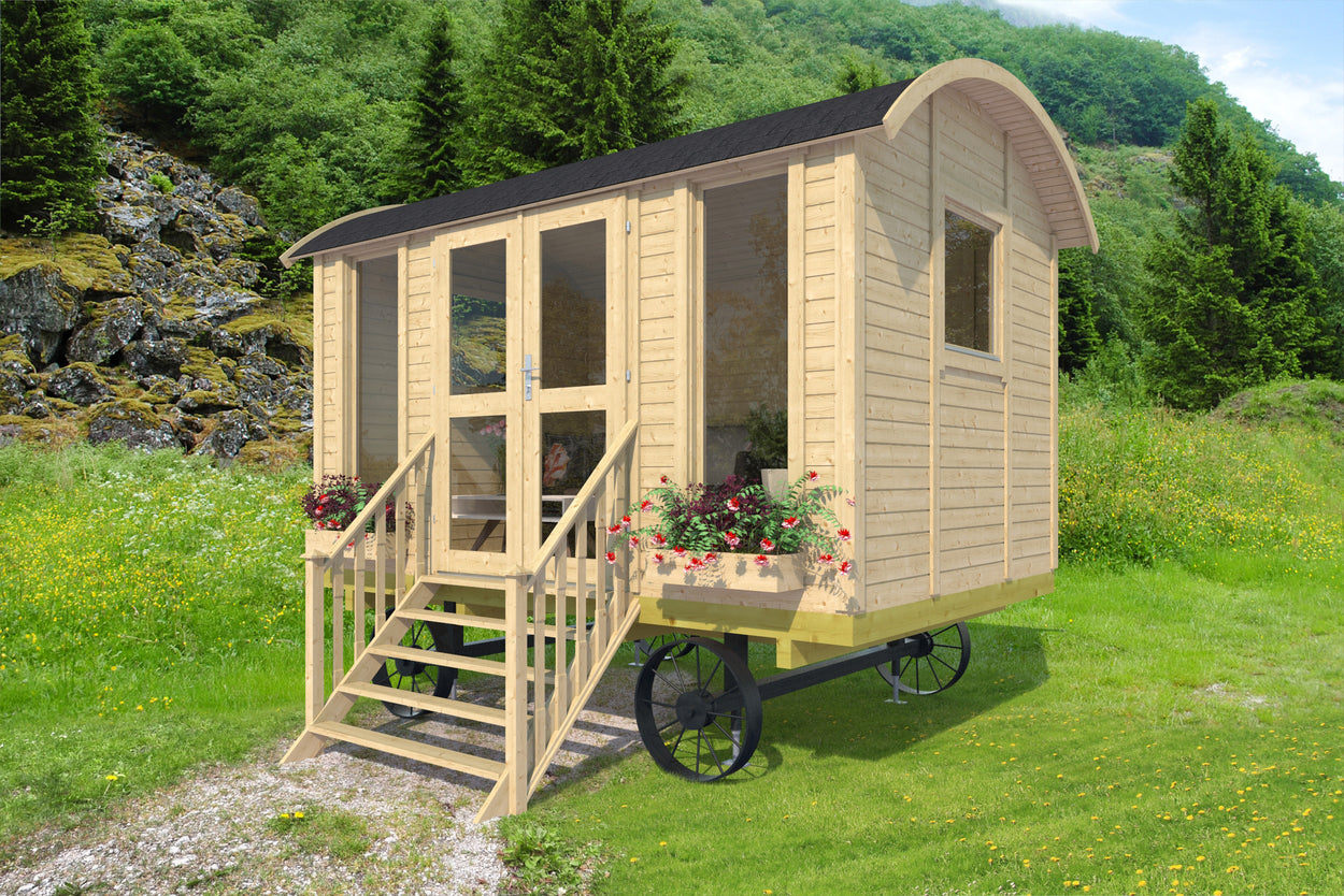 Pipowagen S 360cm bouwpakket