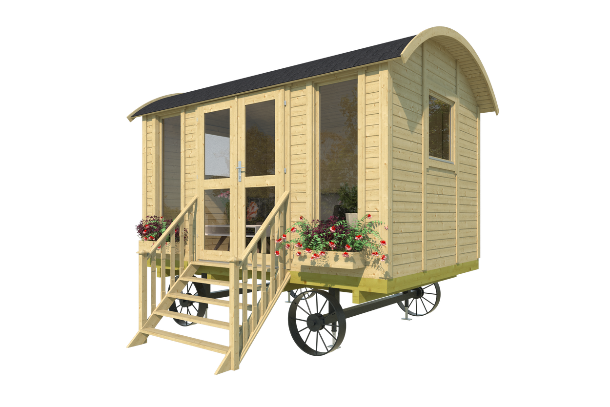 Pipowagen S 360cm bouwpakket