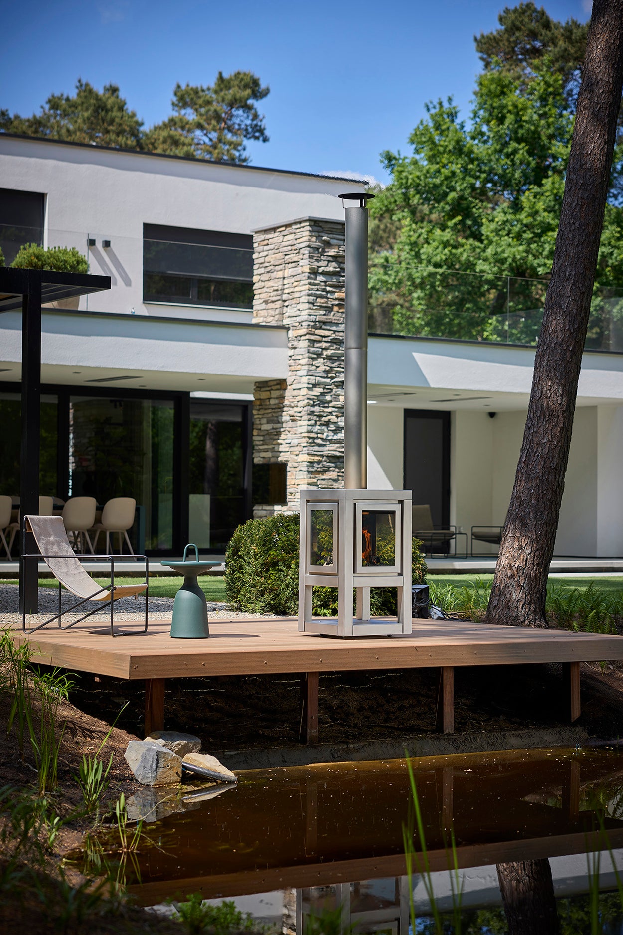 Terrashaard Quaruba XL - RVS mat