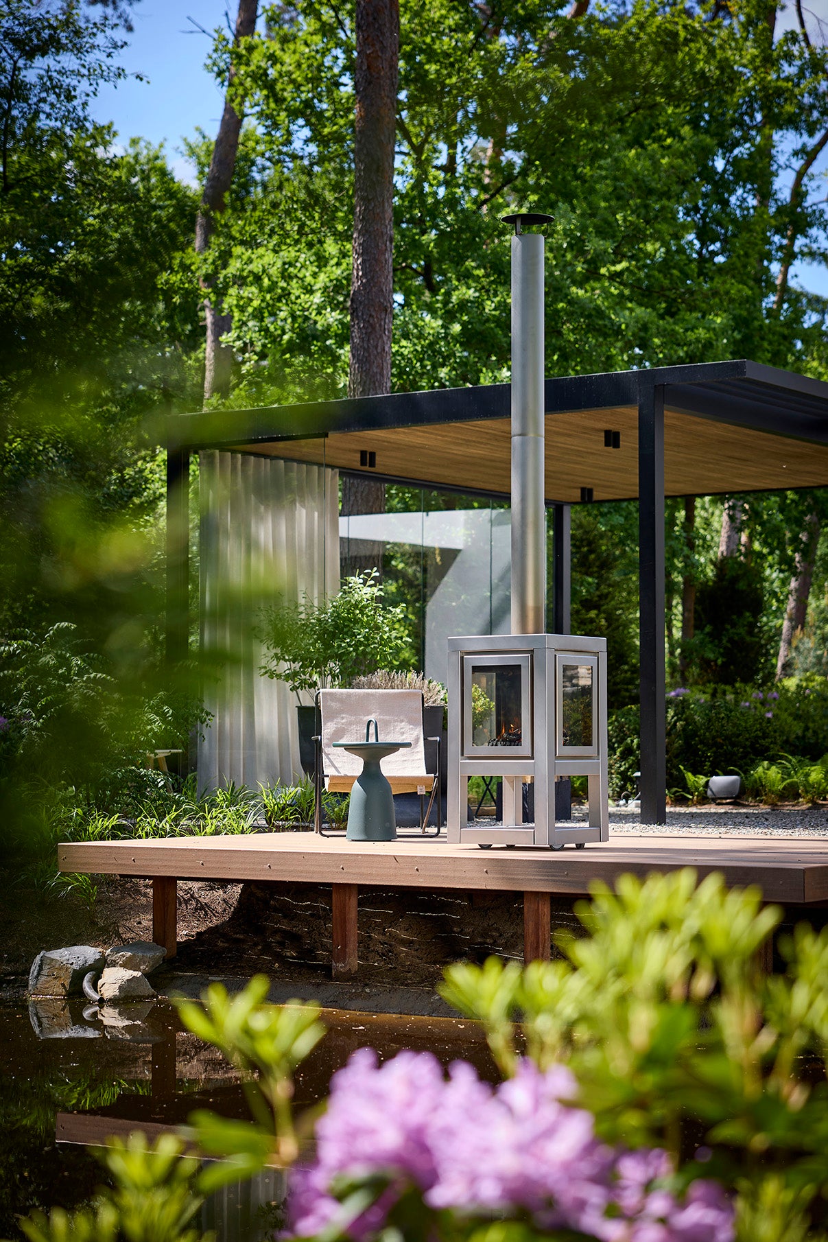 Terrashaard Quaruba XL - RVS mat