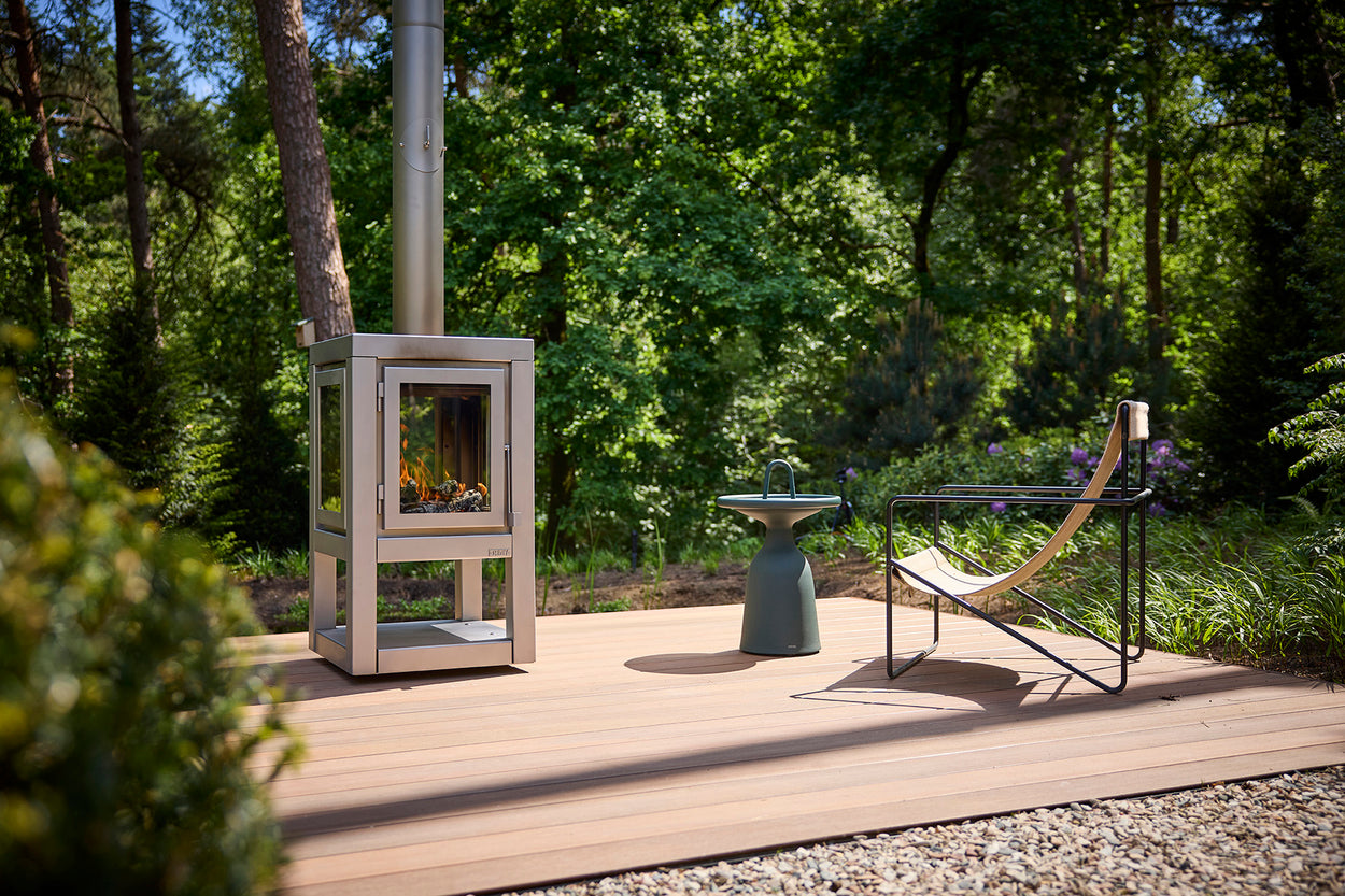 Terrashaard Quaruba XL - RVS mat