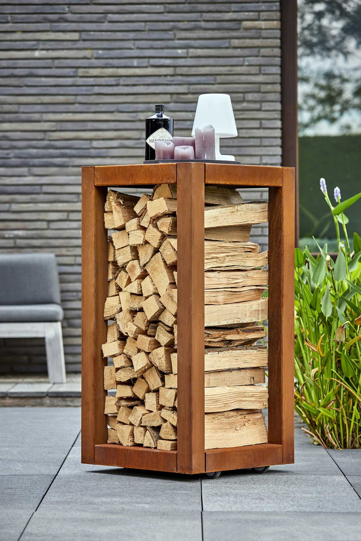 Houtopslag Quarubox - Mobiel