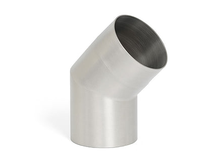 Bocht 45° Quaruba - RVS