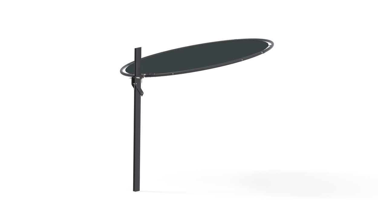 Eclipsum PX - zwevende parasol Ø 3 m