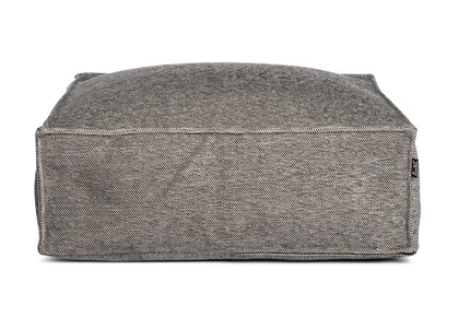 Silky Square poef, Grijs out/indoor