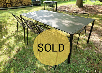 Set Terramare tafel + Rio R50 chair 6x - Indian Brown