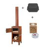 Outdooroven met pizzaoven