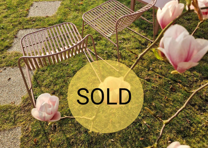 Set Riviera lounge chair x2 + Round coffee table