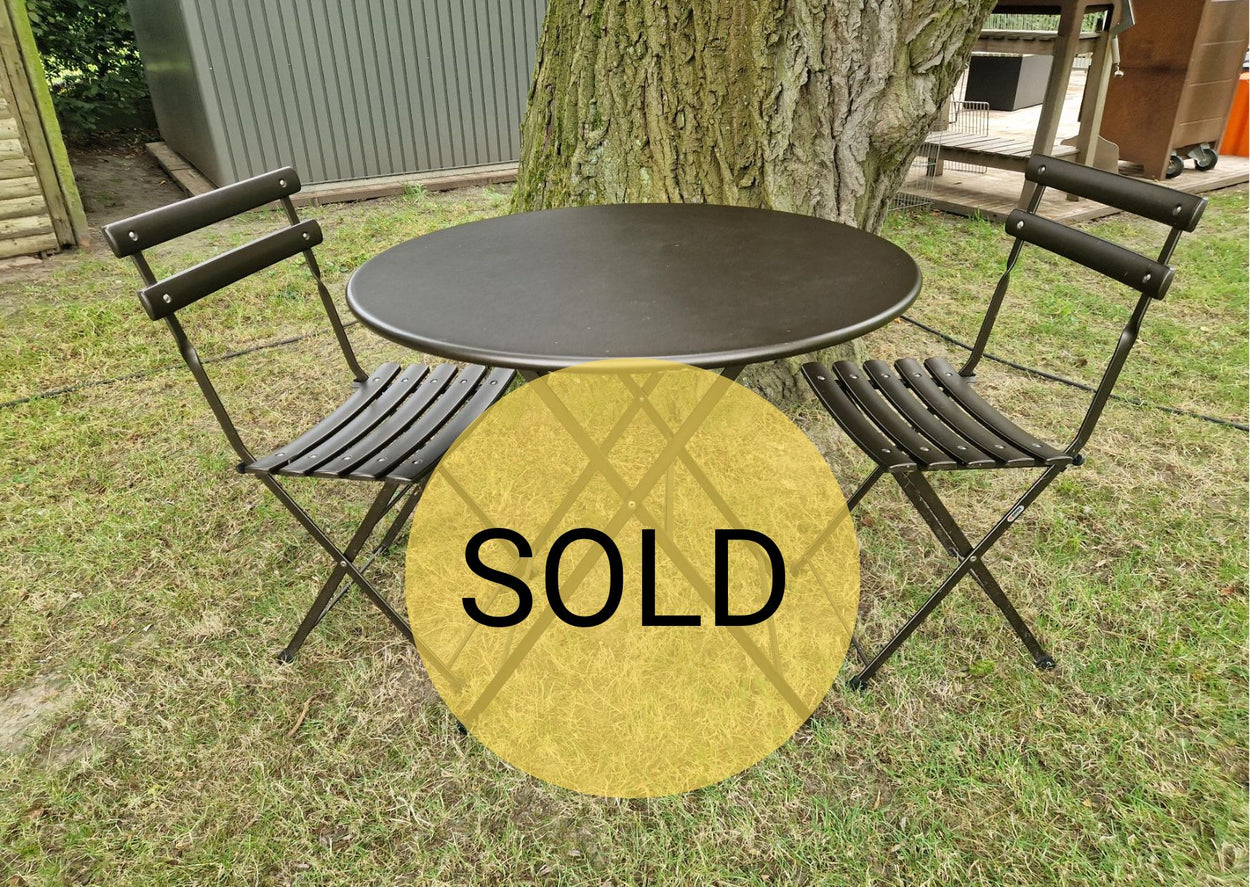 Arc-en-ciel Bistroset rond - Indian Brown