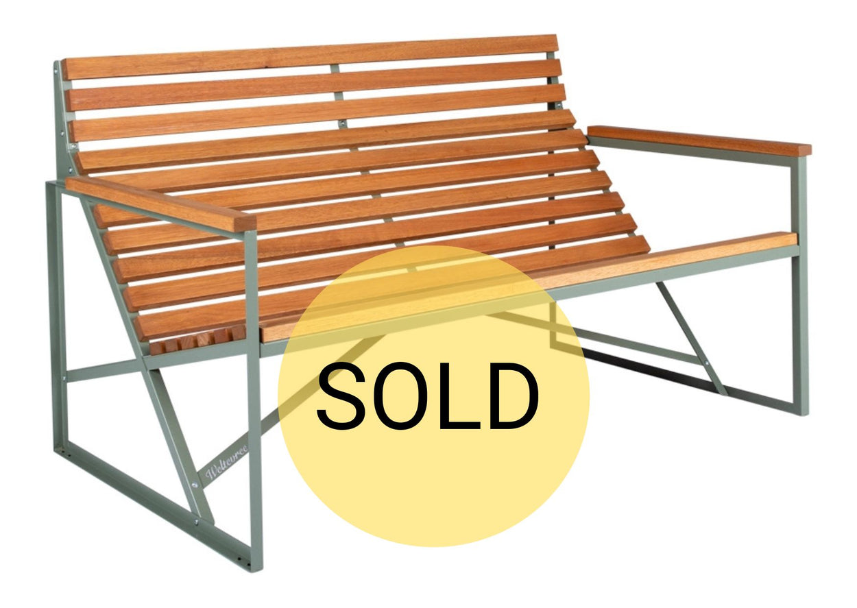 Patiobench - Cement grijs