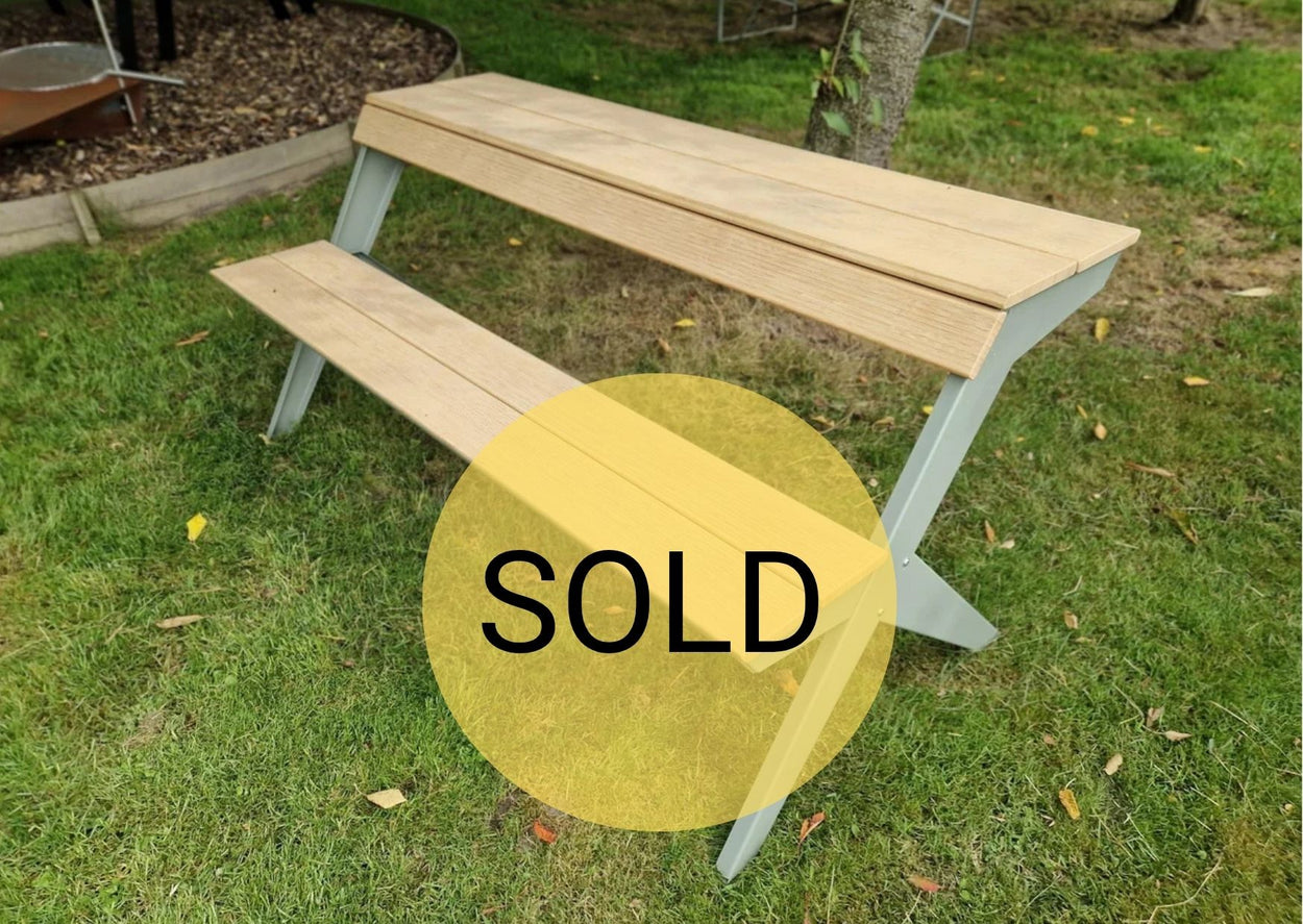 Tablebench - Cement Grijsgroen