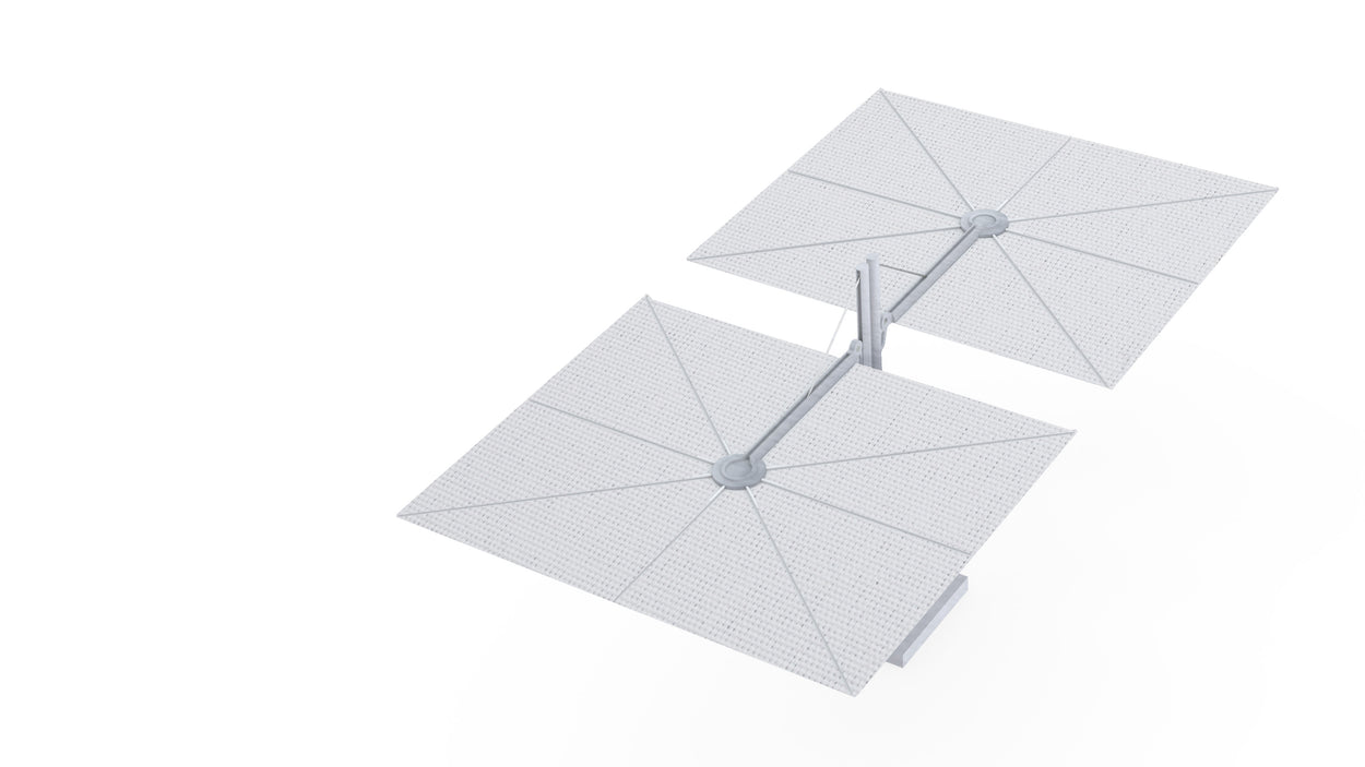 Spectra standaard - DUO - zwevende parasol