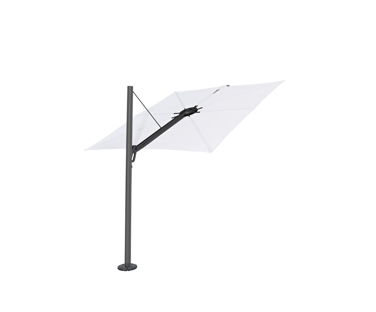 Spectra standaard - zwevende parasol 3 m -  STRAIGHT 90°