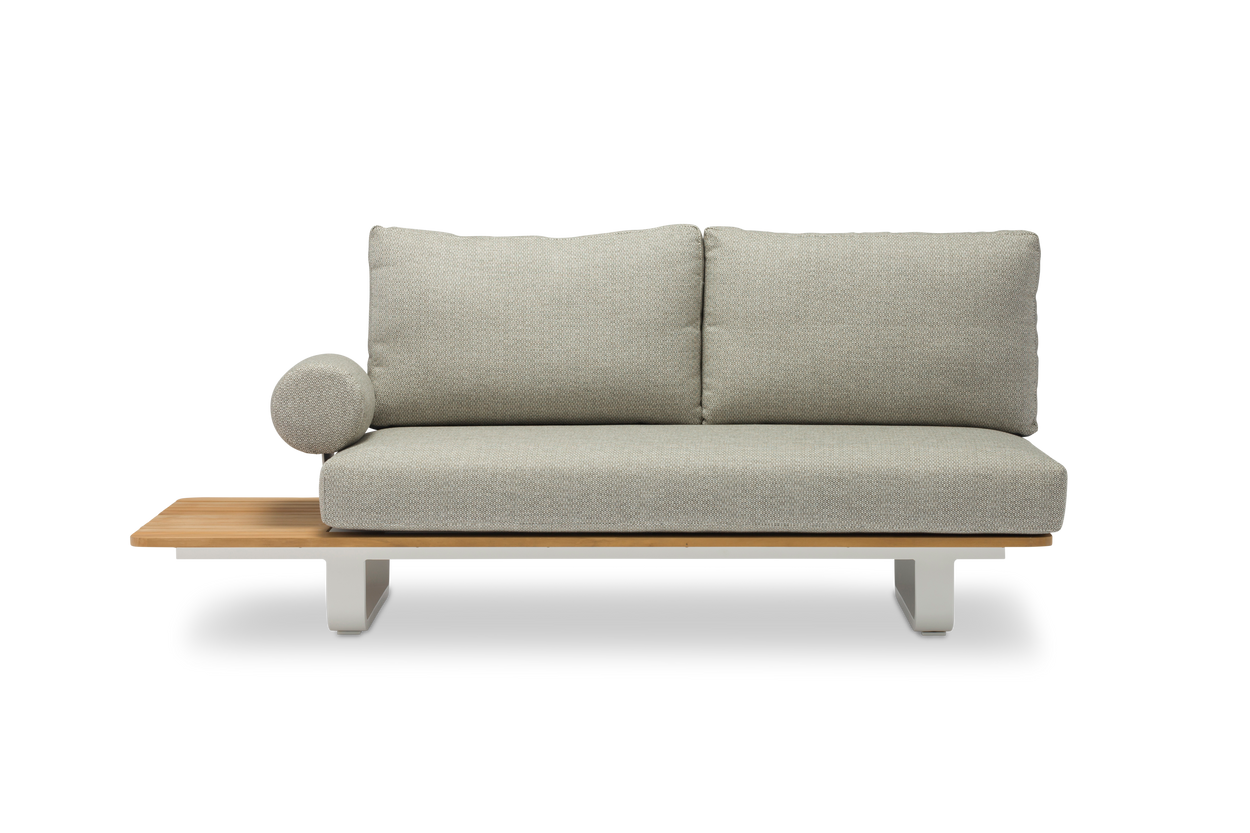 Natural Double lounge + lounge armrest - 2 kleuren