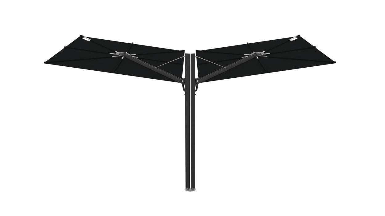 Spectra standaard - DUO - zwevende parasol