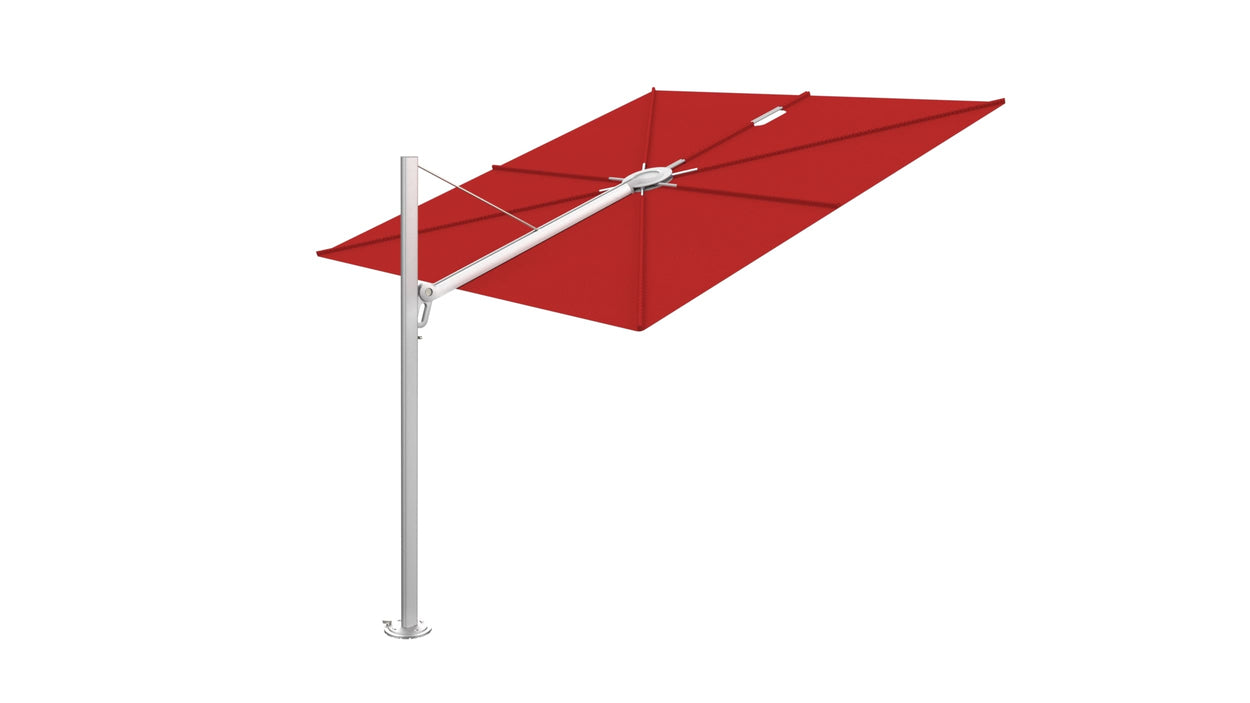 Spectra standaard - zwevende parasol 2,5 m -  STRAIGHT 90°