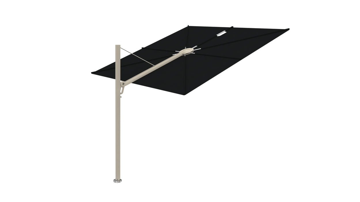 Spectra standaard - zwevende parasol 2,5 m -  STRAIGHT 90°
