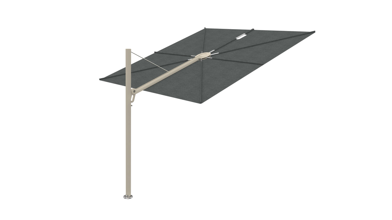 Spectra standaard - zwevende parasol 2,5 m -  STRAIGHT 90°