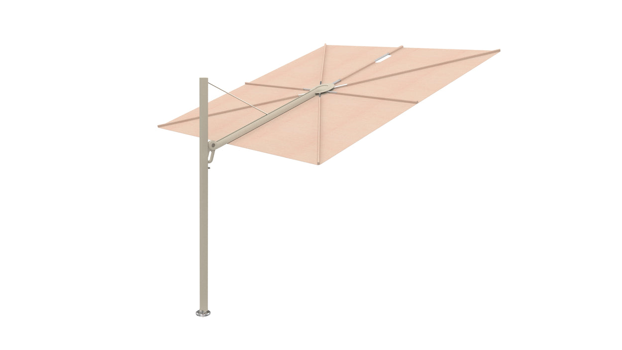 Spectra standaard - zwevende parasol 2,5 m -  STRAIGHT 90°