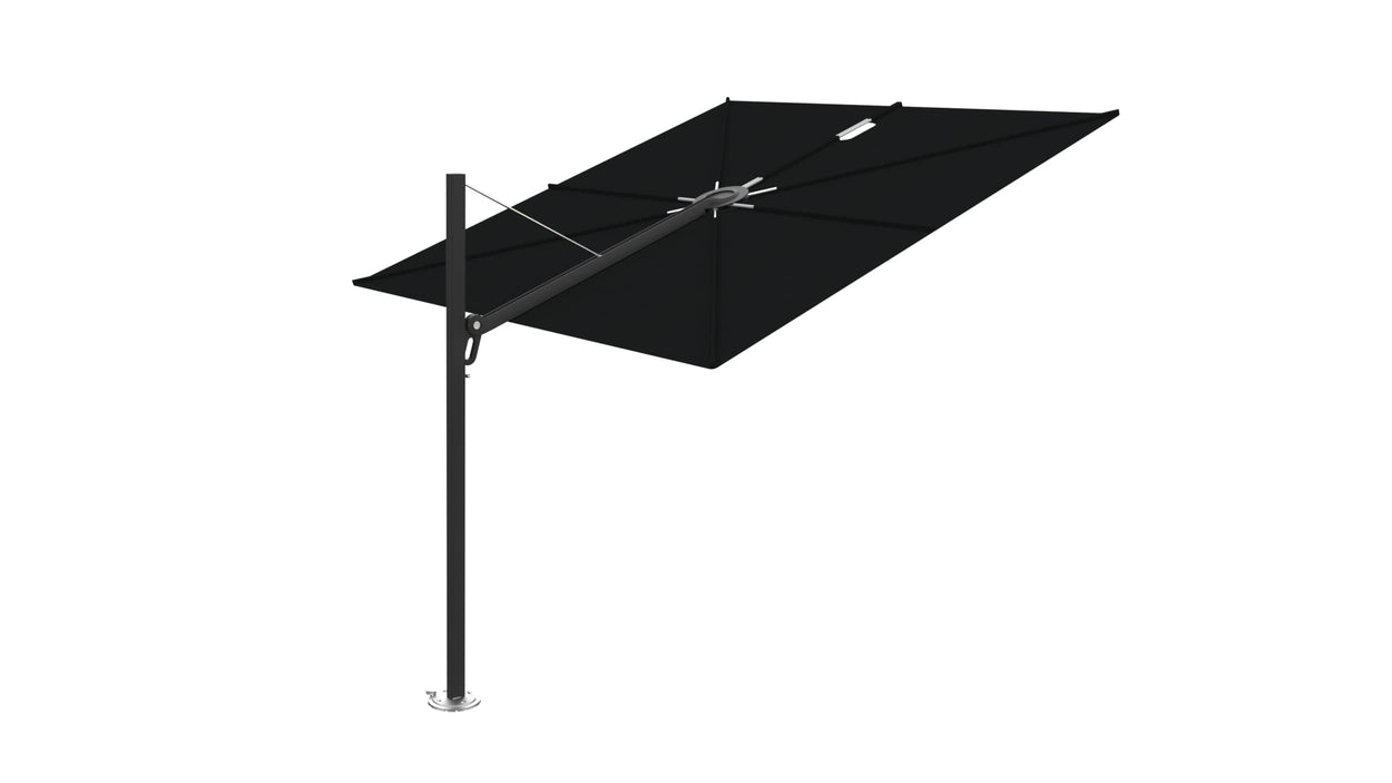 Spectra standaard - zwevende parasol 2,5 m -  STRAIGHT 90°