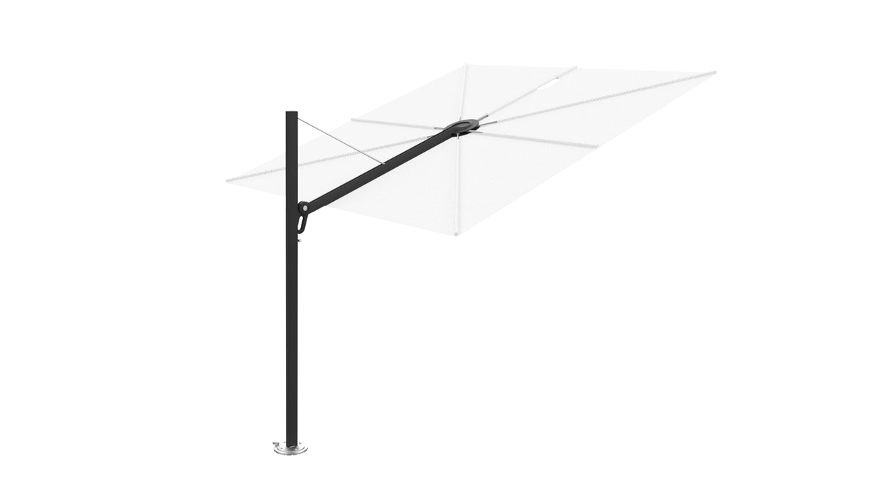 Spectra standaard - zwevende parasol 2,5 m -  STRAIGHT 90°