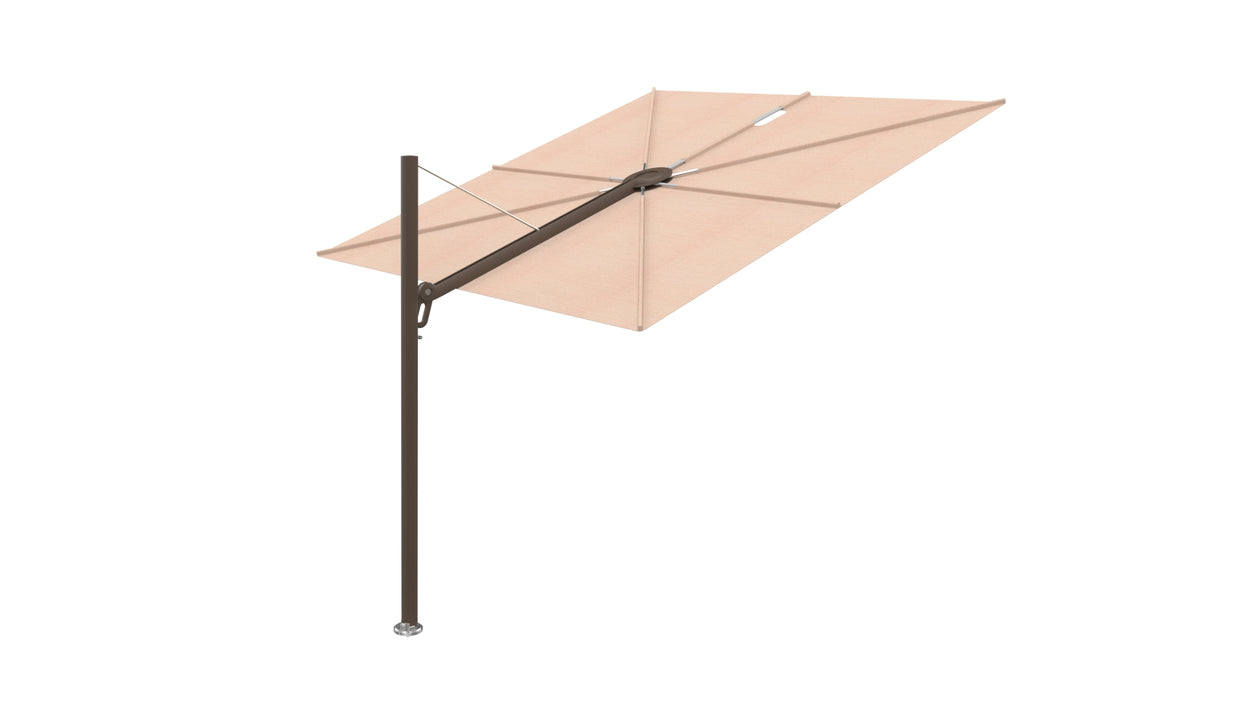 Spectra standaard - zwevende parasol 2,5 m -  STRAIGHT 90°