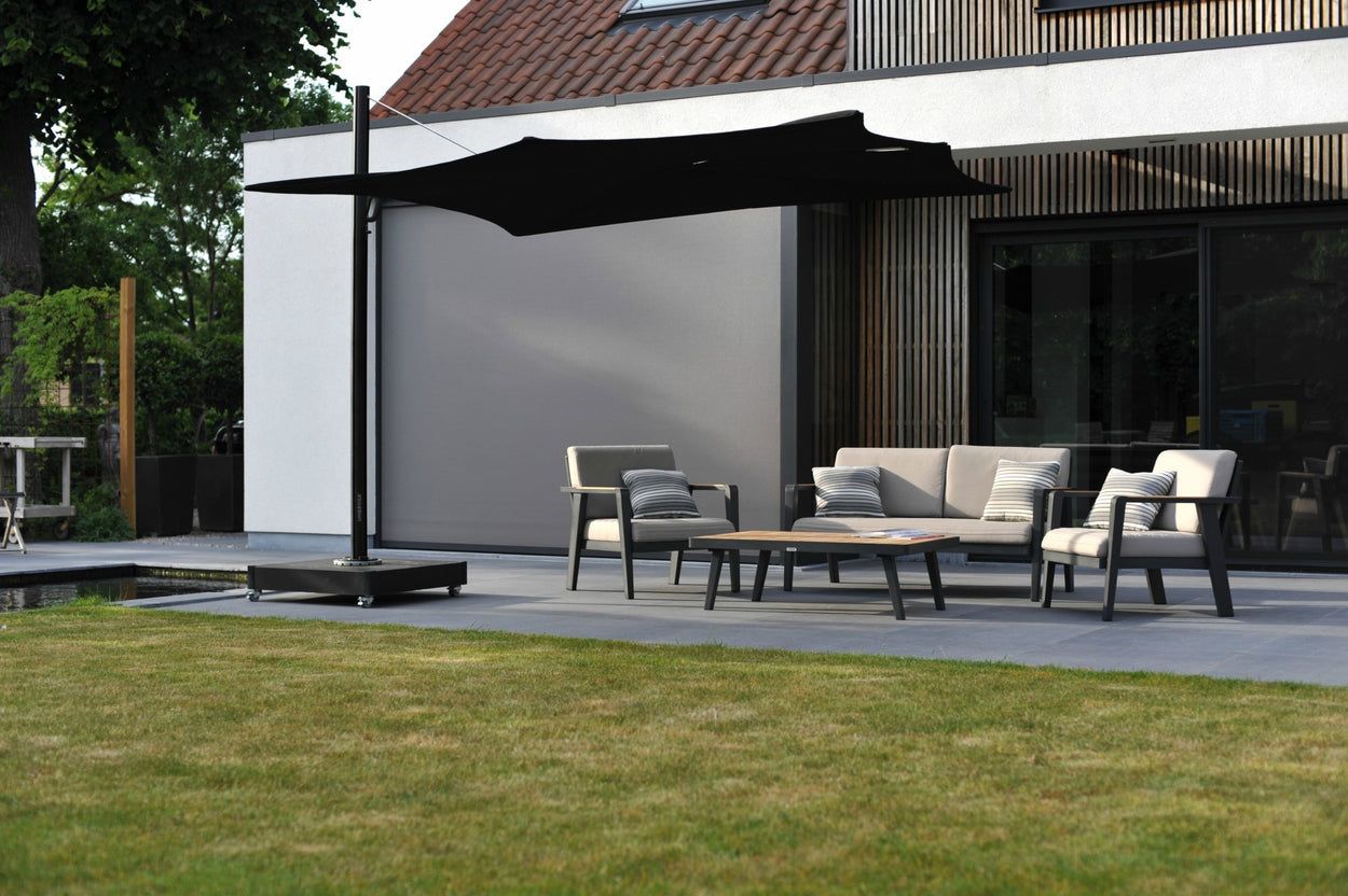 Spectra standaard - zwevende parasol 3 m -  STRAIGHT 90°