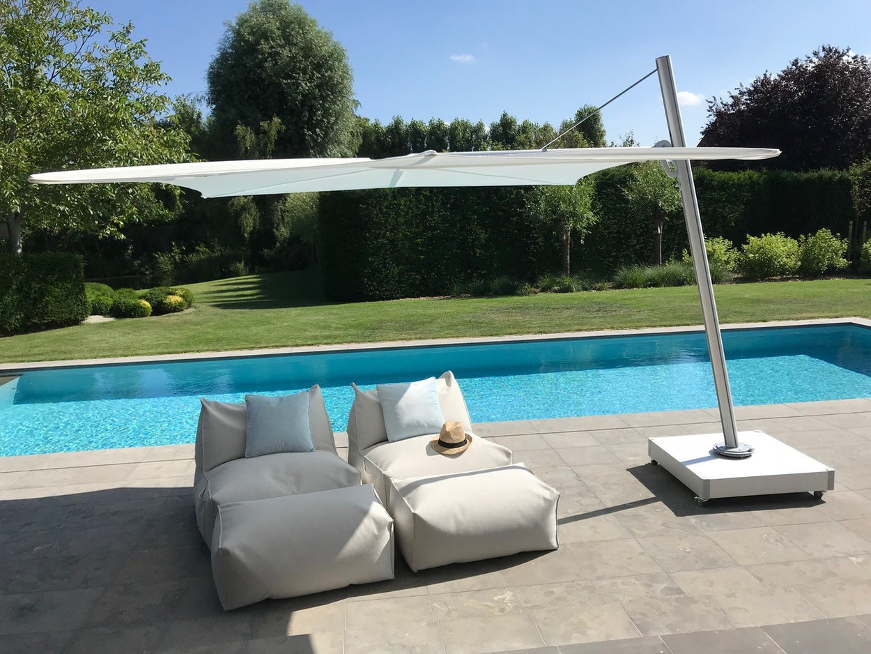 Spectra standaard - zwevende parasol 2,5 m -  FORWARD 80°